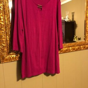 Top, pink , size 3x , only worn a few times , great top.
